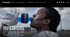 Desktop Screenshot of powerade.com