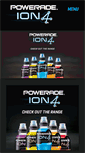 Mobile Screenshot of powerade.com.au